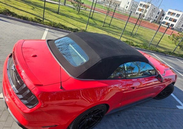 Ford Mustang cena 155545 przebieg: 37300, rok produkcji 2019 z Warszawa małe 667